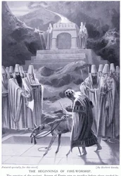 Les débuts du culte du feu